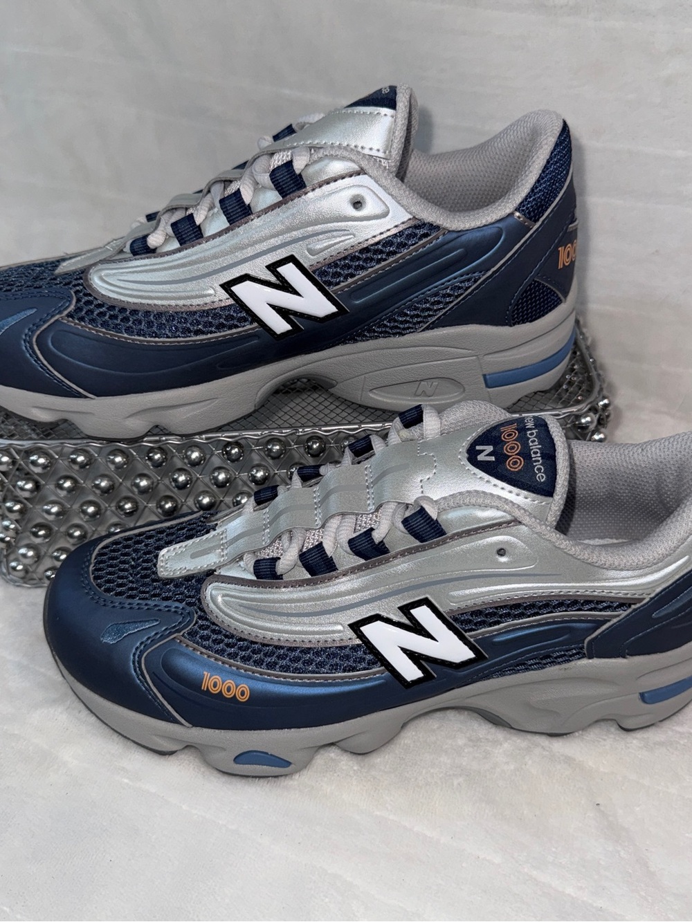 🔥 New Balance 1000 GC1000PK Blue Grey Kids 5.5Y NWT